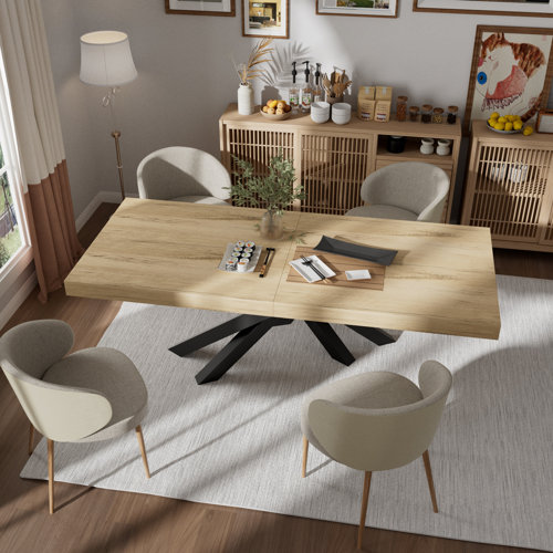 Ivy Bronx Katsuaki Extendable Dining Room Table Wayfair